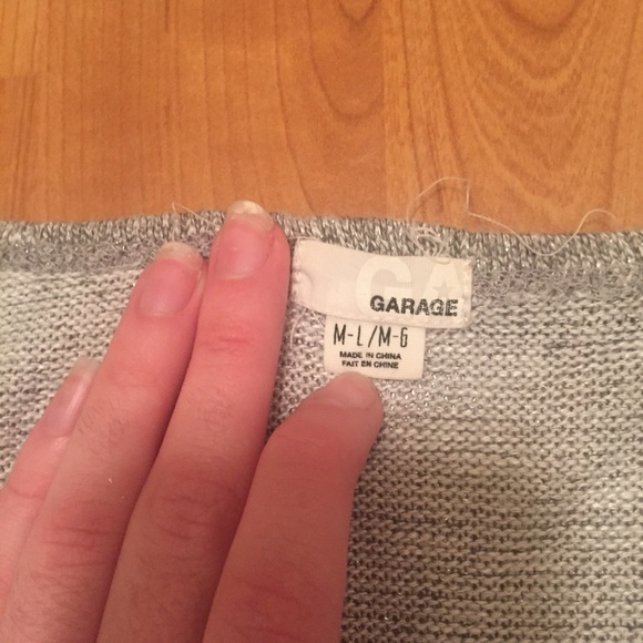 Grey and silver light sweater - Picture 2 of 4